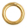 Jump Ring 4-50g Gold 4.5mm ID/7mm OD